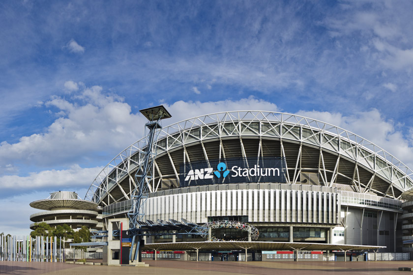 stadium at Sydney Olympic Park