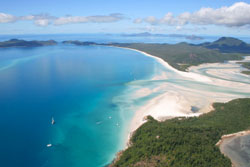One of the world's most beautiful beaches - Whitehaven Beach